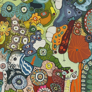 Solveig Schultz Fyld freden op 80x120