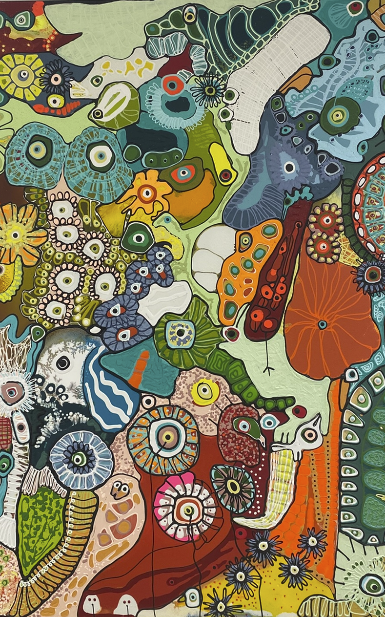 Solveig Schultz Fyld freden op 80x120