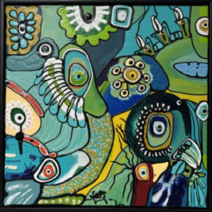 Solveig Schultz Jeg tror på fred 50x50