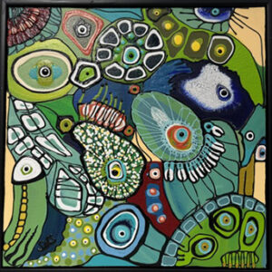 Solveig Schultz Jeg tror på tro, håb og kærlighed 50x50