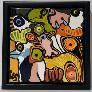 Solveig Schultz: "Altid eller aldrig" With love, 20x20