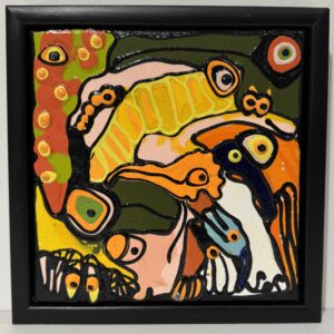 Solveig Schultz: "Kigger efter dig" With love, 20x20