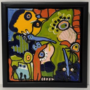 Solveig Schultz: "Vi hjælper hinanden" With love, 20x20