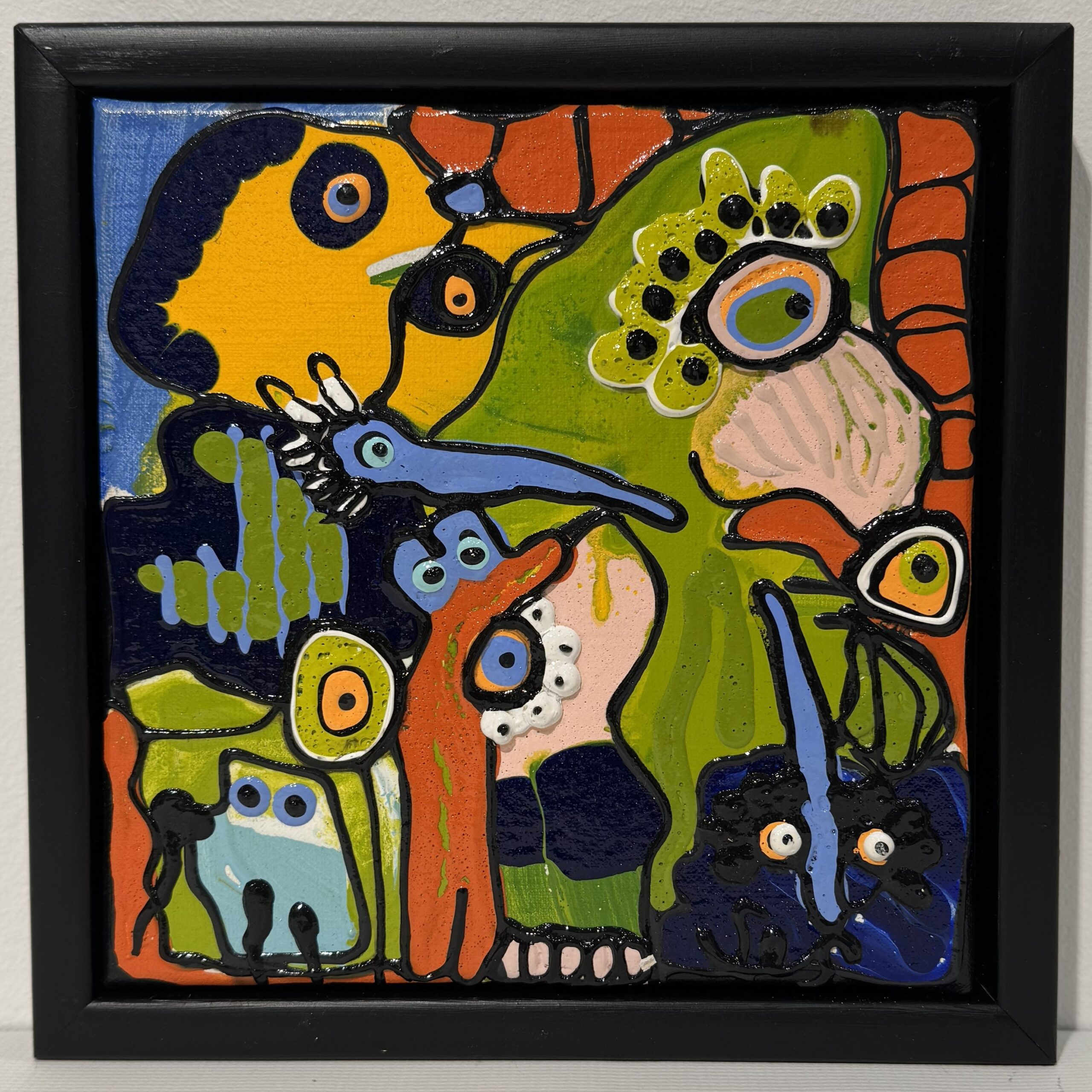 Solveig Schultz: "Vi hjælper hinanden" With love, 20x20