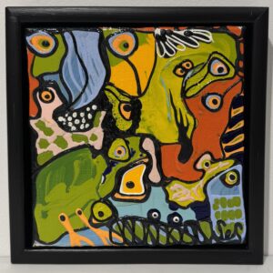 Solveig Schultz: "Min egen lille troldmand" With love, 20x20