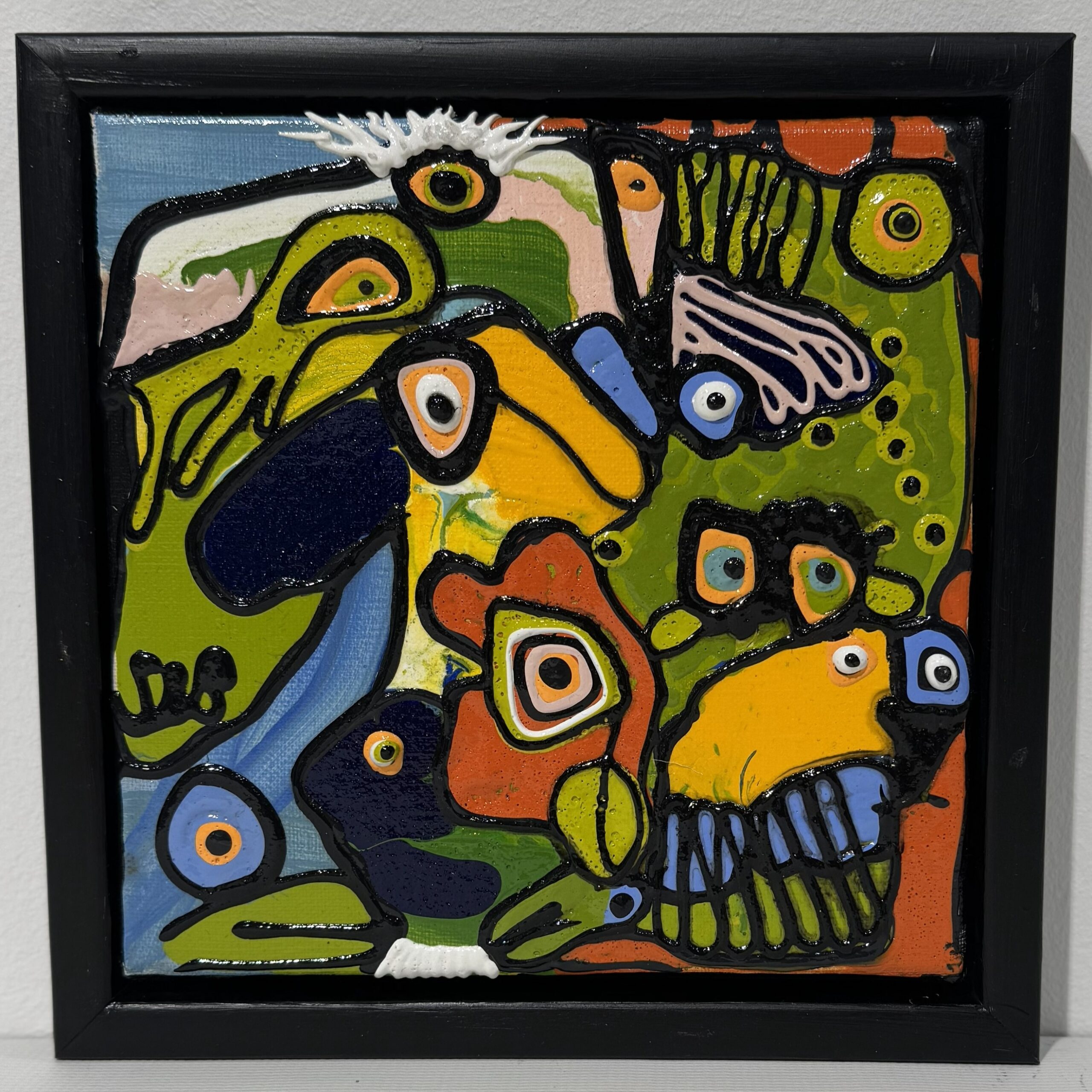 Solveig Schultz: "Sikker og sobert" With love, 20x20