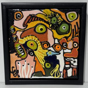 Solveig Schultz: "Dū søde med det salte" With love, 20x20