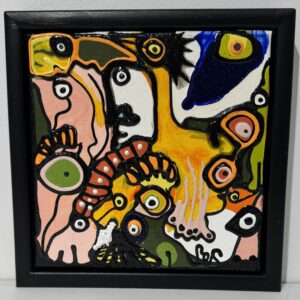 Solveig Schultz: "Vi spiller vores melodi" With love, 20x20