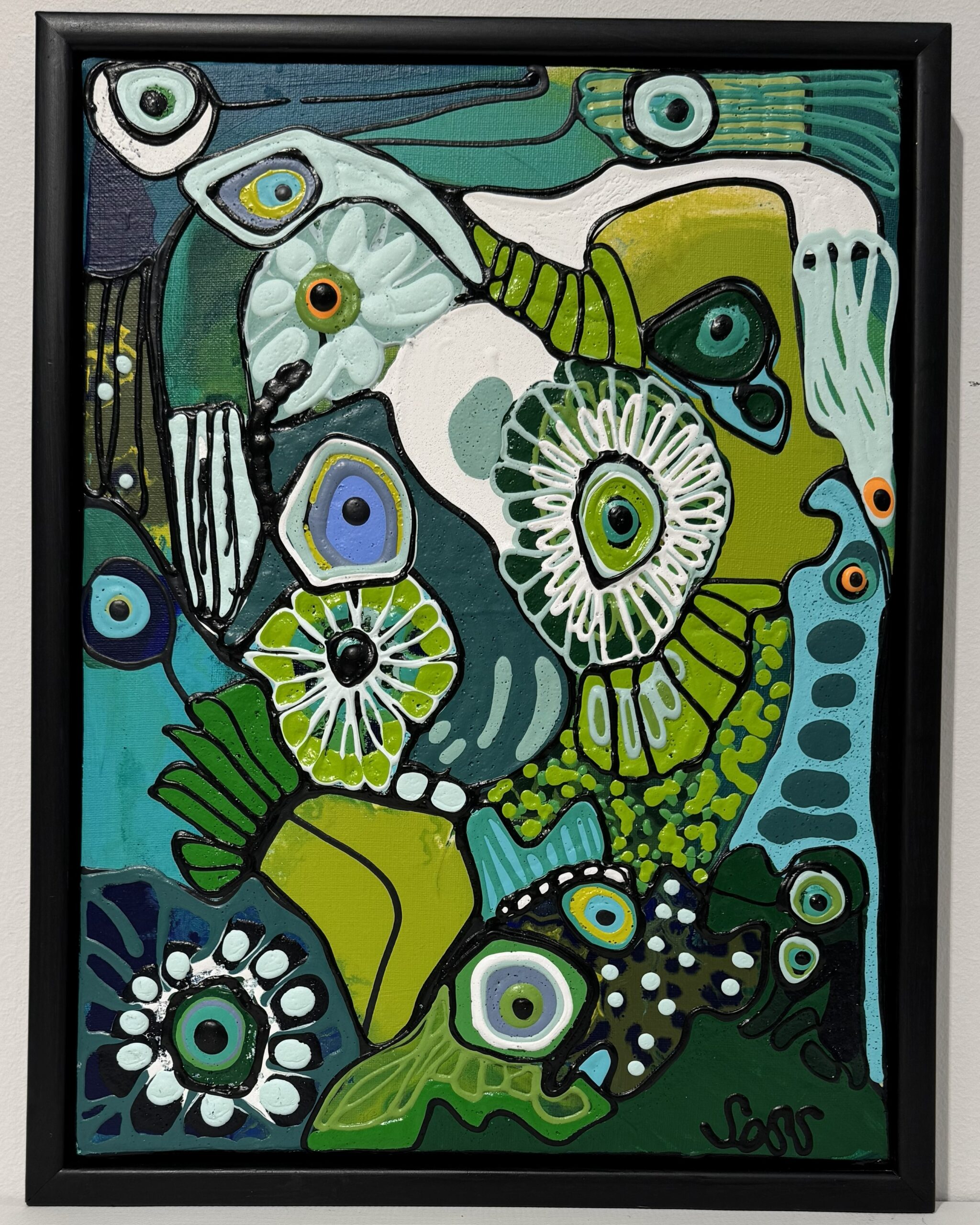 Solveig Schultz: "Bevar livet" With love, 30x40