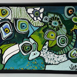 Solveig Schultz: "Stille fred" With love, 40x30